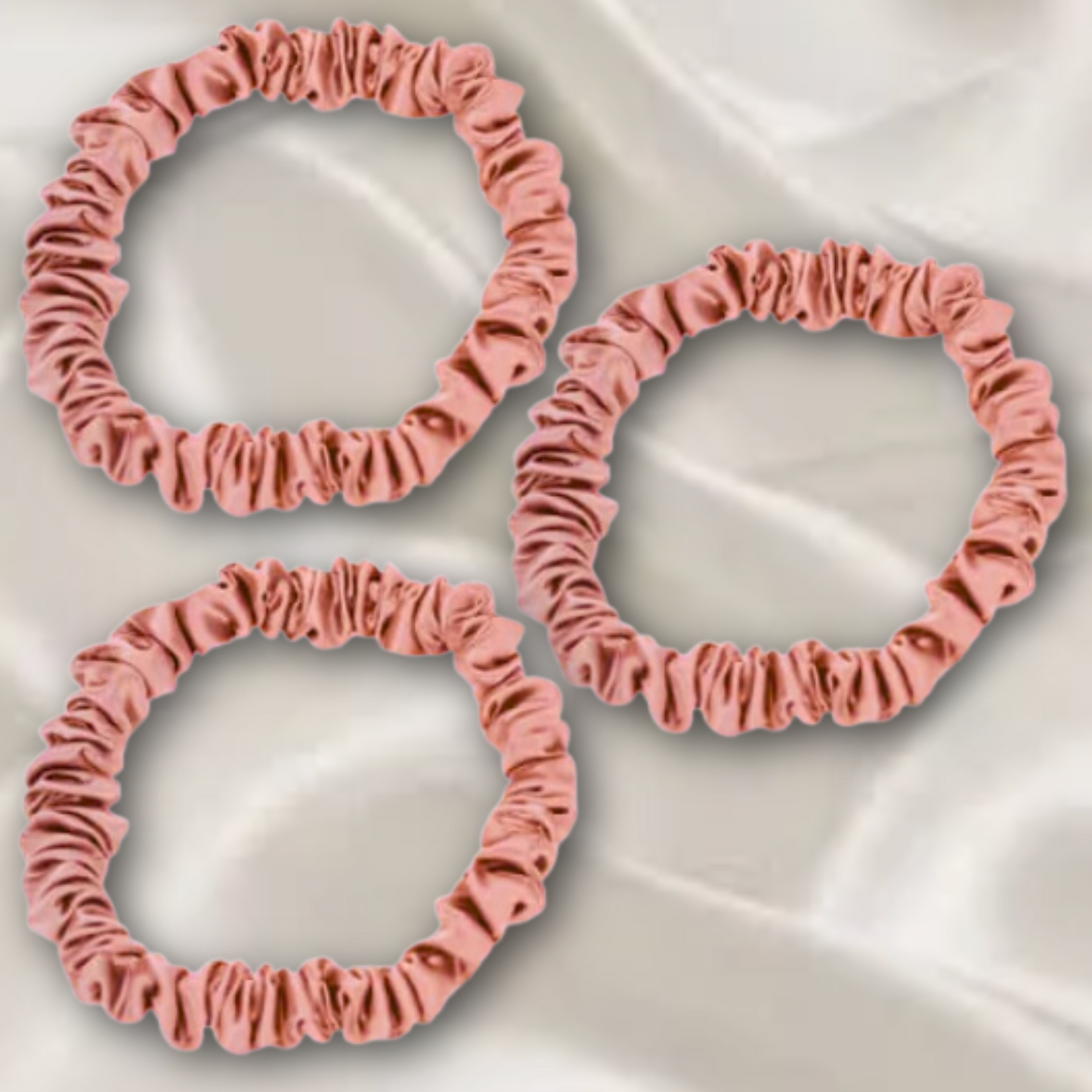 Real Silk Scrunchies