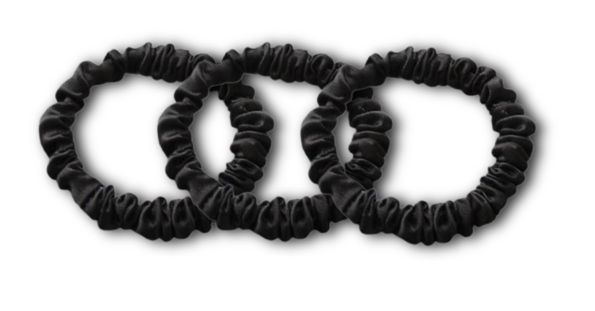 Mulberry Silk Scrunchies