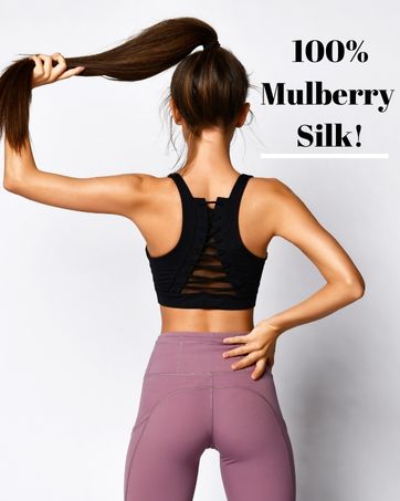 Mulberry Silk Scrunchies