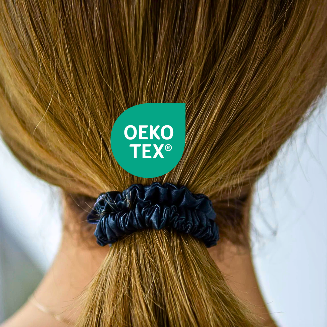 Mulberry Silk Scrunchies for All Hair Types