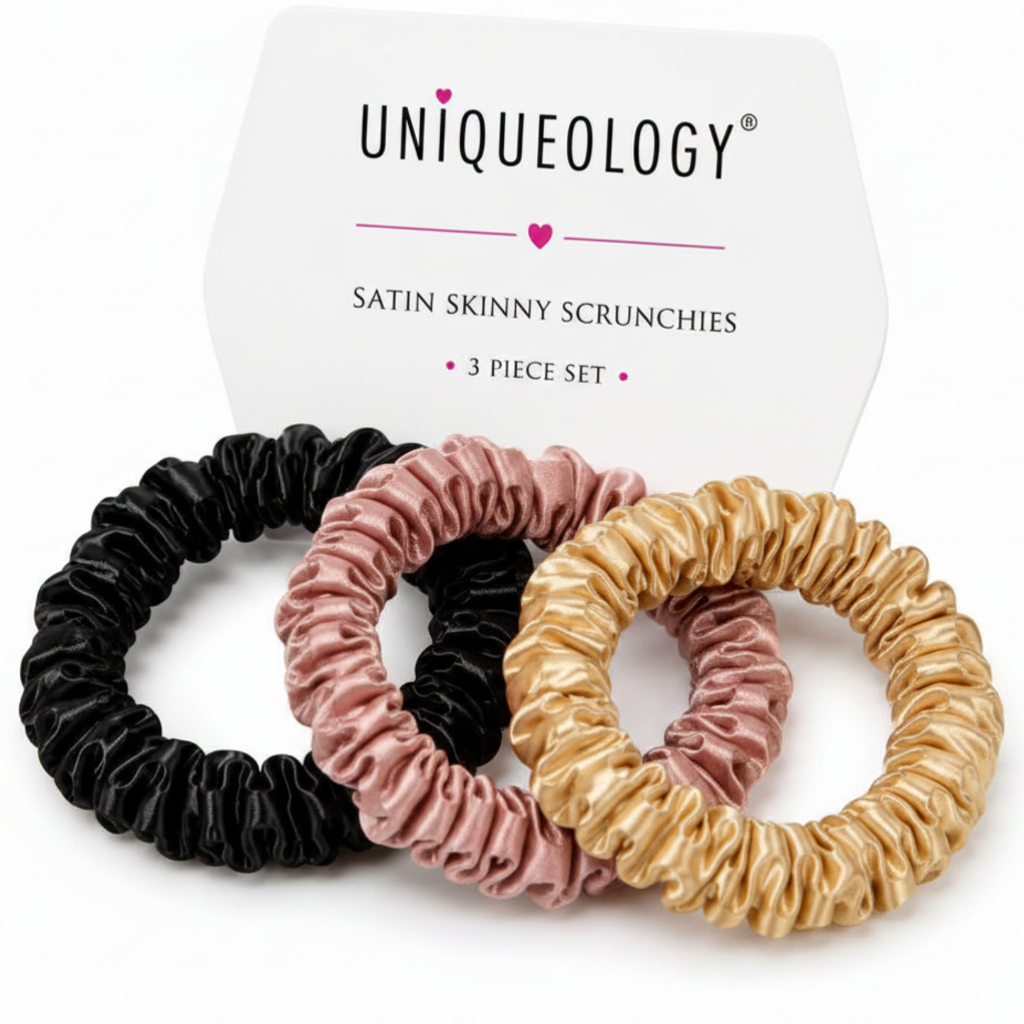 Satin Skinny Scrunchies