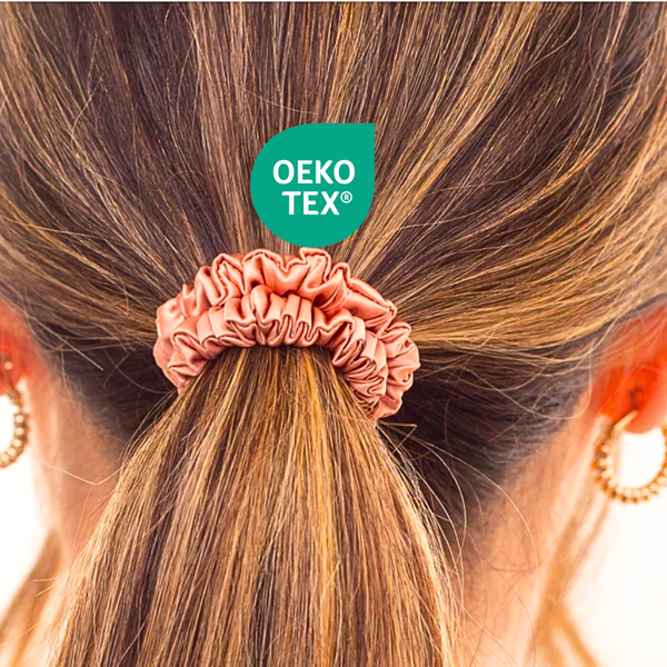 Mulberry Silk Scrunchies for All Hair Types